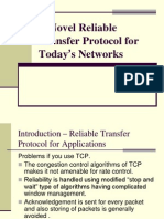 A Novel Reliable Transfer Protocol For Today's Networks