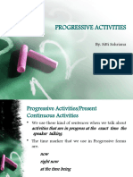 PROGRESSIVE ACTIVITIES Presentation