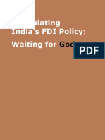 Formulating India's FDI Policy