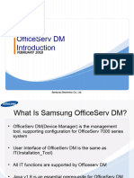 Introduction of OfficeServ DM - Rev02