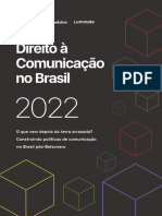 (2023) Relatório Direito À Comunicação No Brasil 2022