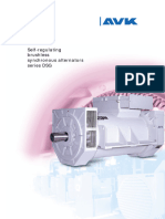 Self-Regulating Brushless Synchronous Alternators Series DSG