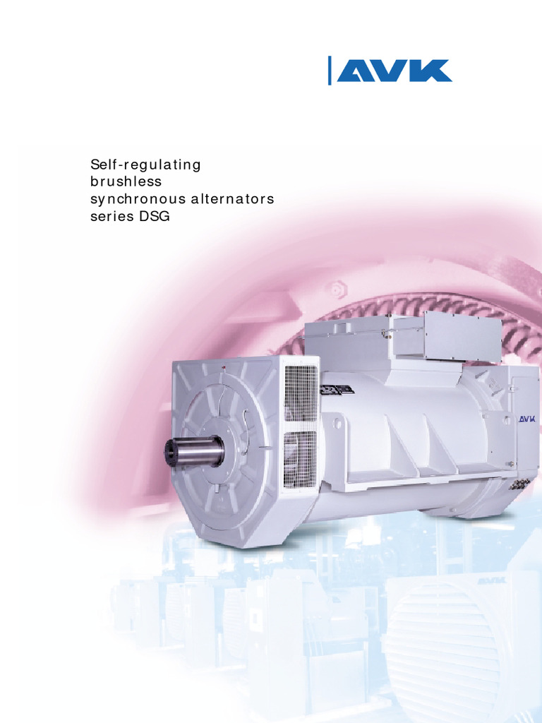 SelfRegulating Brushless Synchronous Alternators Series DSG PDF