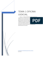 Tema 1 Oficina Judicial PDF