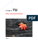 Mettu: City Communication