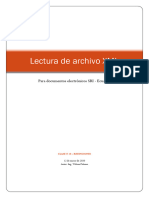 Lectura de Archivo XML