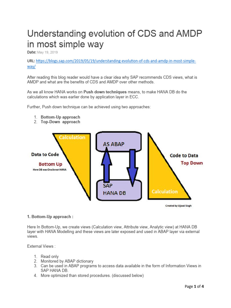 Blog Understanding Evolution of CDS and AMDP in Most Simple Way (2019