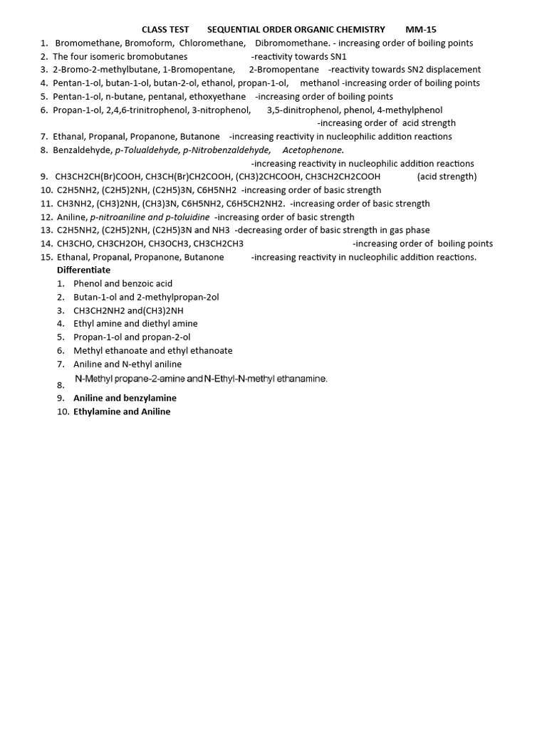Algorithms For Sequential Order