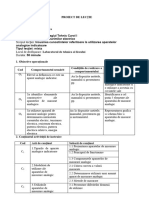 Proiect de Lectie-Bodea Gabriel-Marian 632AA Copie