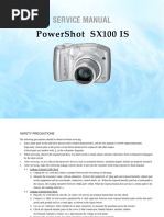 Canon Powershot Sx100is SM