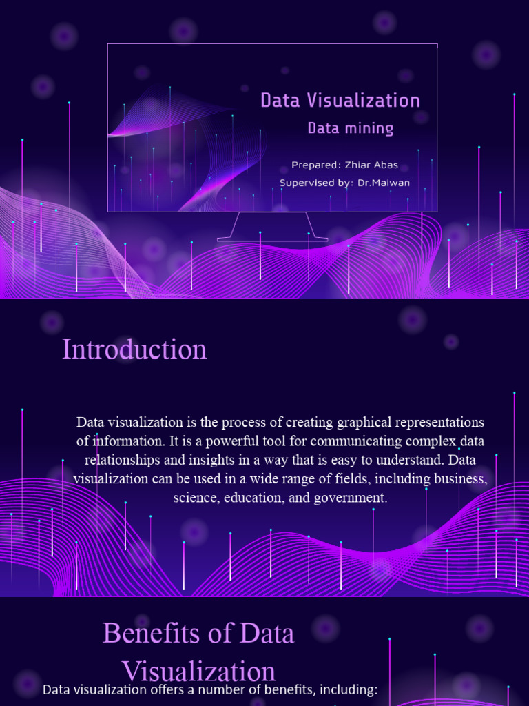 Data Visualization -- Data Mining PRESENTATION | PDF | Infographics ...