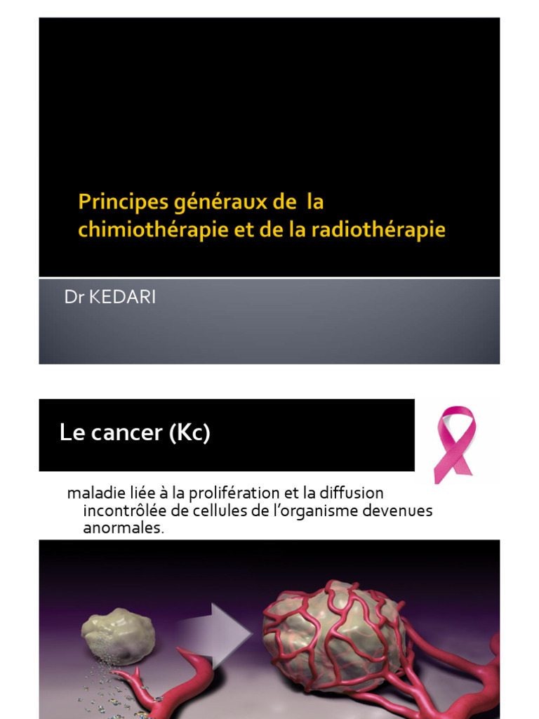 Traitements et effets des chimiothérapies PDF Chimiothérapie Cancer — free download