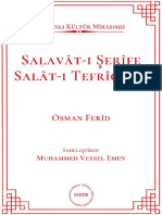 62 - Salavât-I Şerîfe Salât-I Tefrîciyye Osman Ferîd (Sadeleştiren Muhammed Veysel Emen) - 2102111633454589