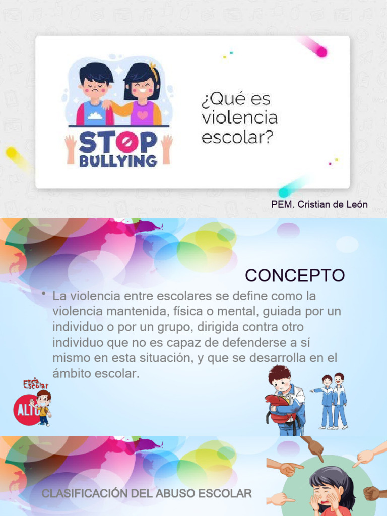 Prevención de La Violencia Escolar | PDF | Violencia | Violencia doméstica