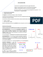 Aplicaciones RMN