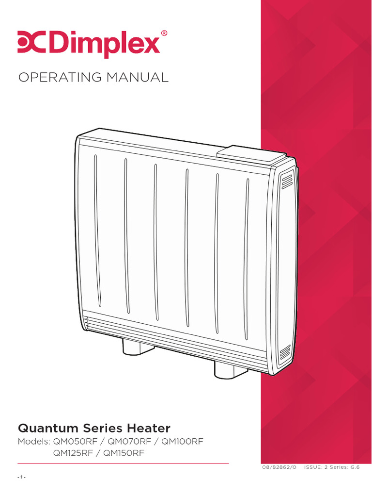 Dimplex Quantum Heater Installation Guide | PDF | Electrical Wiring ...