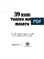 Buku Hadis Tunjuk Ajar Melayu 2020 New