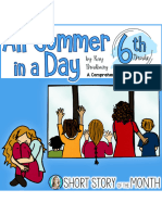 All Summer in A Day by Ray Bradbury Short Story Unit Preview