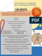 CONVOCATORIA Basquet Dia Del 'Padre