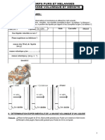 TP1 Masse Volumique Et Densité