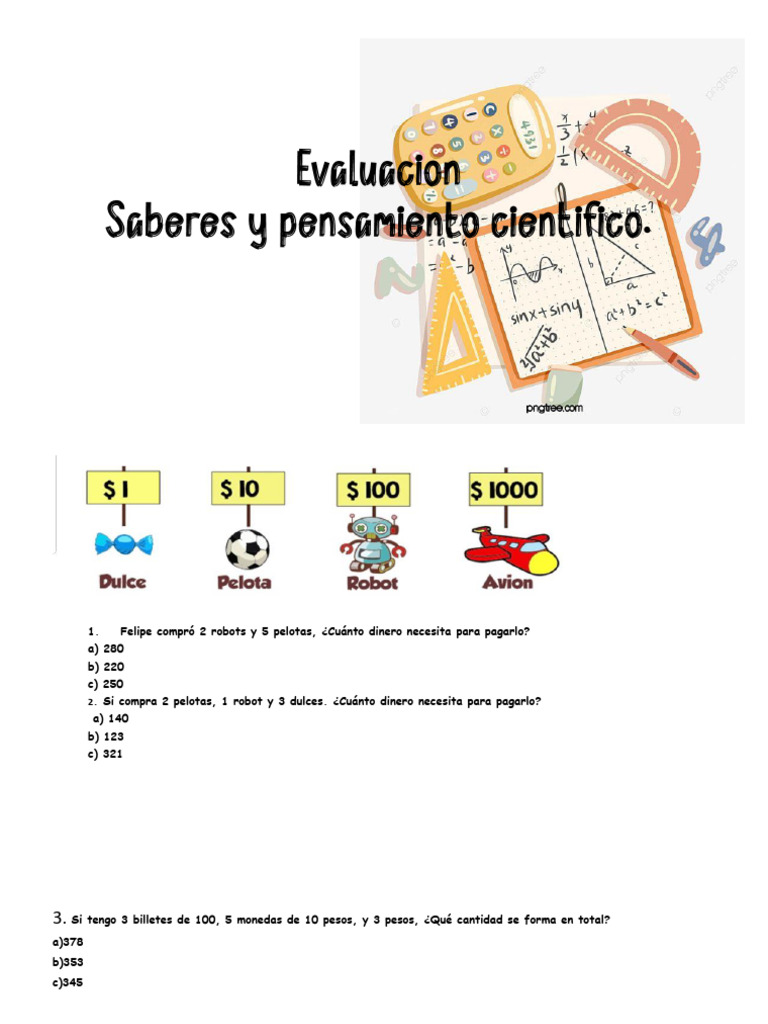 Saberes y Pensamiento Científico | PDF