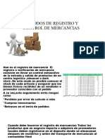 Metodos de Registro y Control de Mercancias