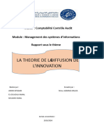 Rapport La - Théorie - de - Diffusion - de - L'innovation - MSI