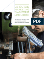 Guide Marketing Btob Dans L Industrie
