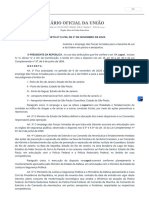 Decreto #11.765, de 1º de Novembro de 2023 - Decreto #11