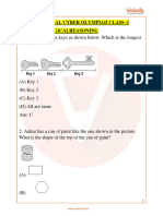 NCO Olympiad Sample Paper 2 For Class 1 With Solutions