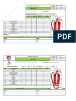 CMG-SSOMAC-R-052 Check List Pre-Uso de Extintor