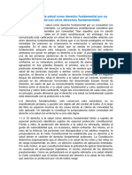 El Derecho A La Salud Como Derecho Fundamental Miguel Ormeño