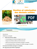 Cours - Gestion Et Valorisation Des Dechets