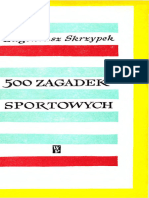 500 Zagadek Sportowych - Eugeniusz Skrzypek 1967