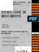 Estabilidade medicamentos