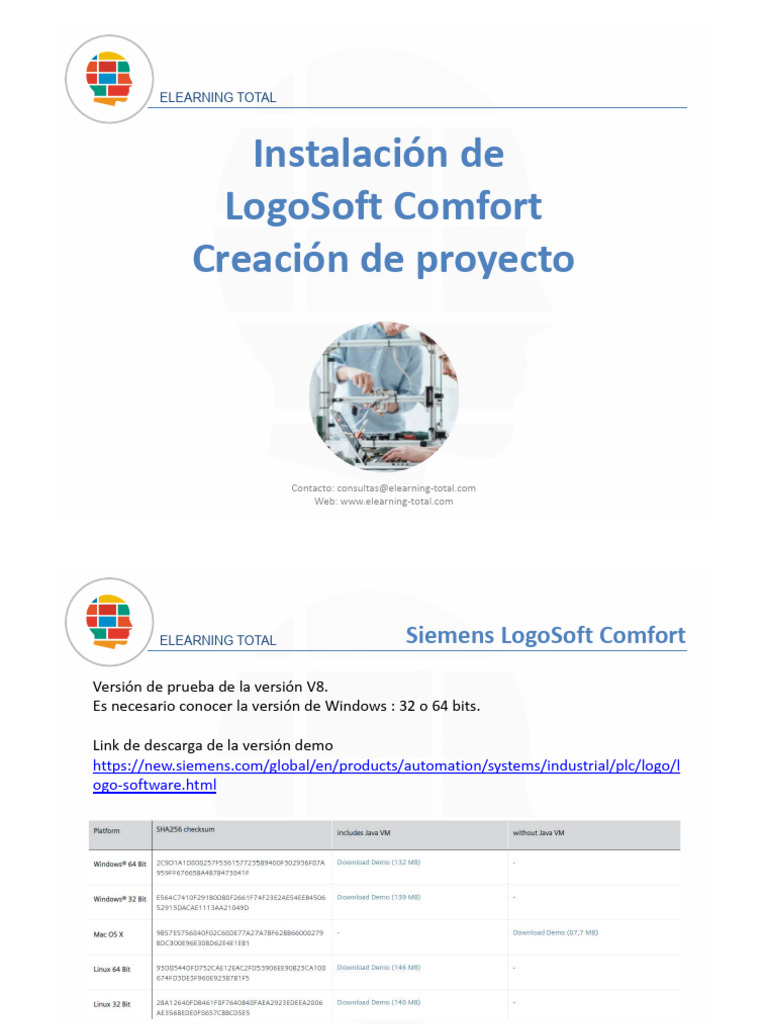 Instalación y uso de LogoSoft Comfort | PDF | Interfaz de usuario ...
