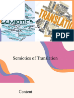 Semiotics of Translation