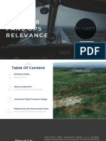 Icao Pans-Ops Doc 8168 - Relevance For Doc Area Charting