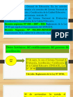 Procesos de La Autoevaluación y Calidad de La Educación