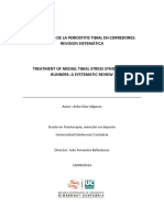 Tratamiento de La Periostitis Tibial en Corredores