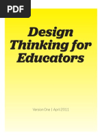 Design Thinking For Educators