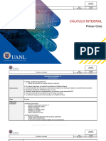 Cálculo Integral: Primer Ciclo