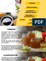 Diapositiva Fondos y Salsas