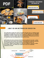Métodos y Técnicas de Cocción | PDF | Hirviendo | Cocinando