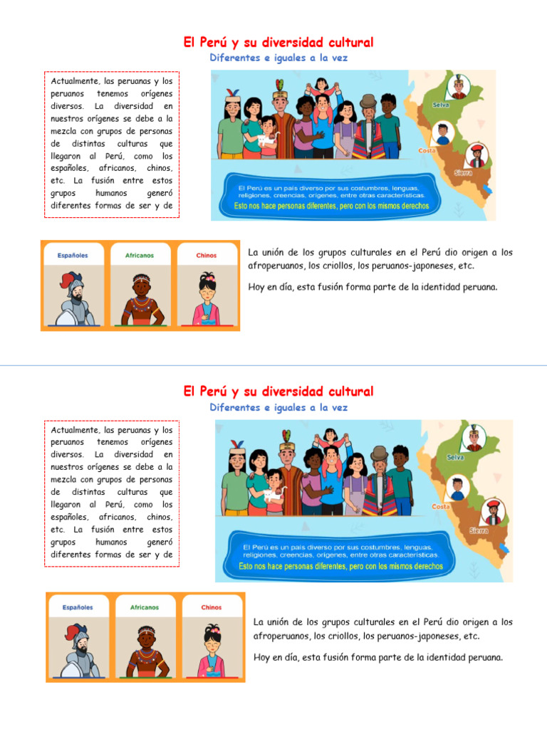 Diversidad Cultural en el Perú | PDF
