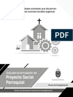 Folleto Guia para La Formulacion de Proyectos Parroquiales Sociales Cdsepdf