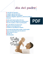 Acrostico Dia Del Padre