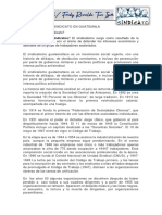 La Historia Del Sindicato en Guatemala