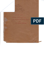 Benedictus Springer, Ongepubliceerd Manuscript Uit Ca 1936, BLZ 135-600