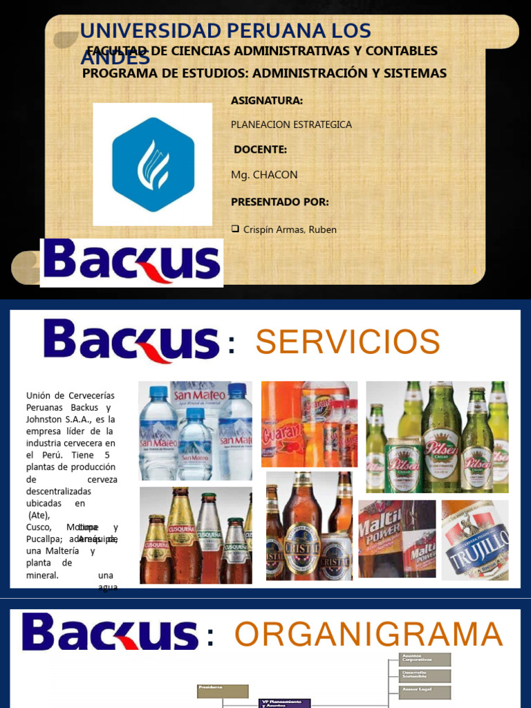 EMPRESA BACKUS (1) | PDF